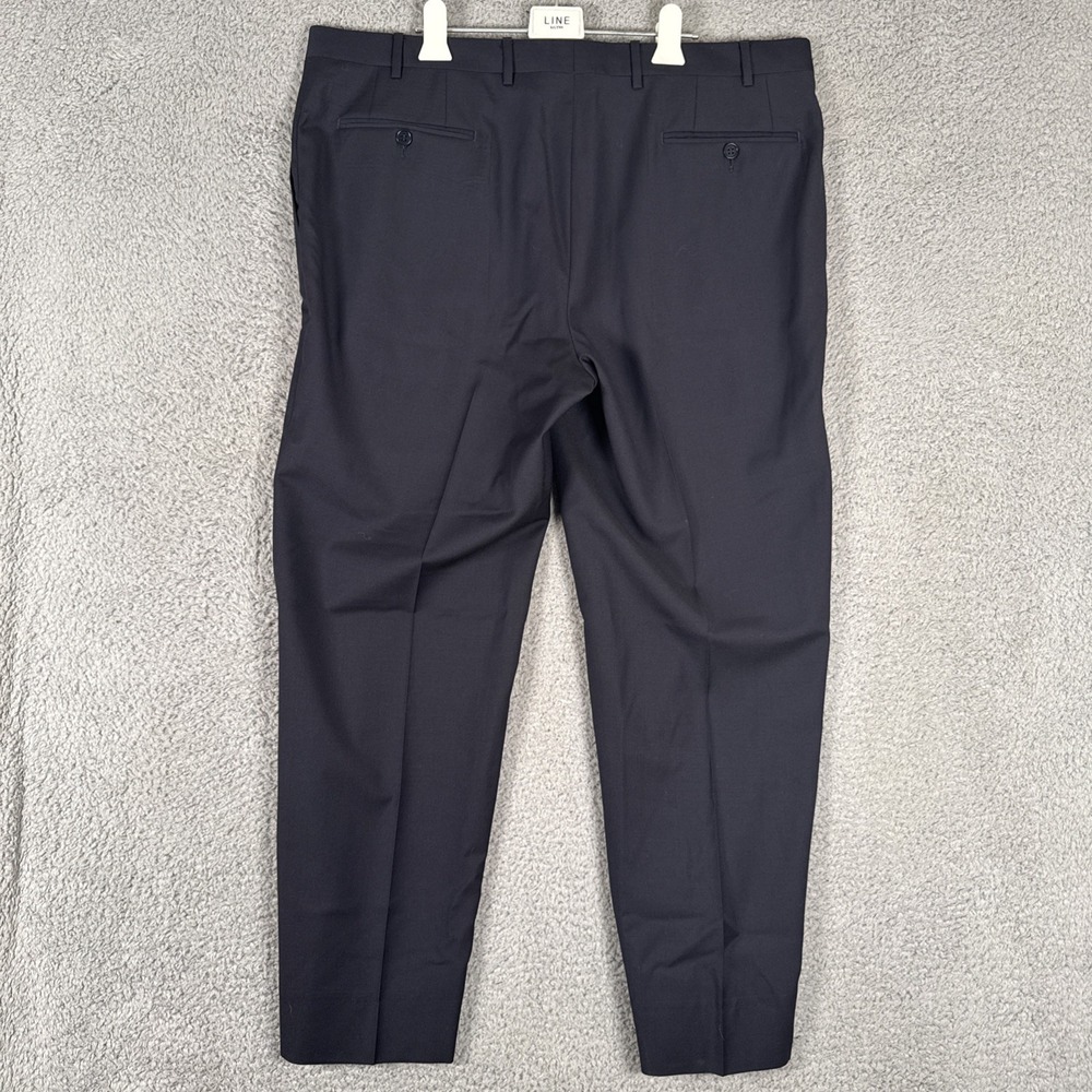 Canali Dress Pants Men's 38x29 Black Wool - Picture 5 of 9